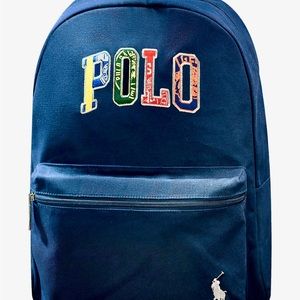 Brand new Polo Ralph Lauren blue backpack bag